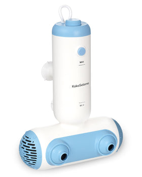 KokoSelene Bath Jets in dual-mode operation for spa-like soaking