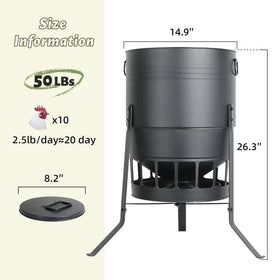 KOL easy-remove lid enables quick, mess-free refills.