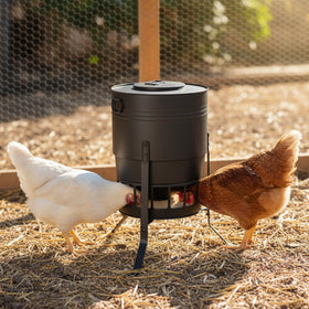KOL stable tripod base keeps the feeder steady on uneven ground.