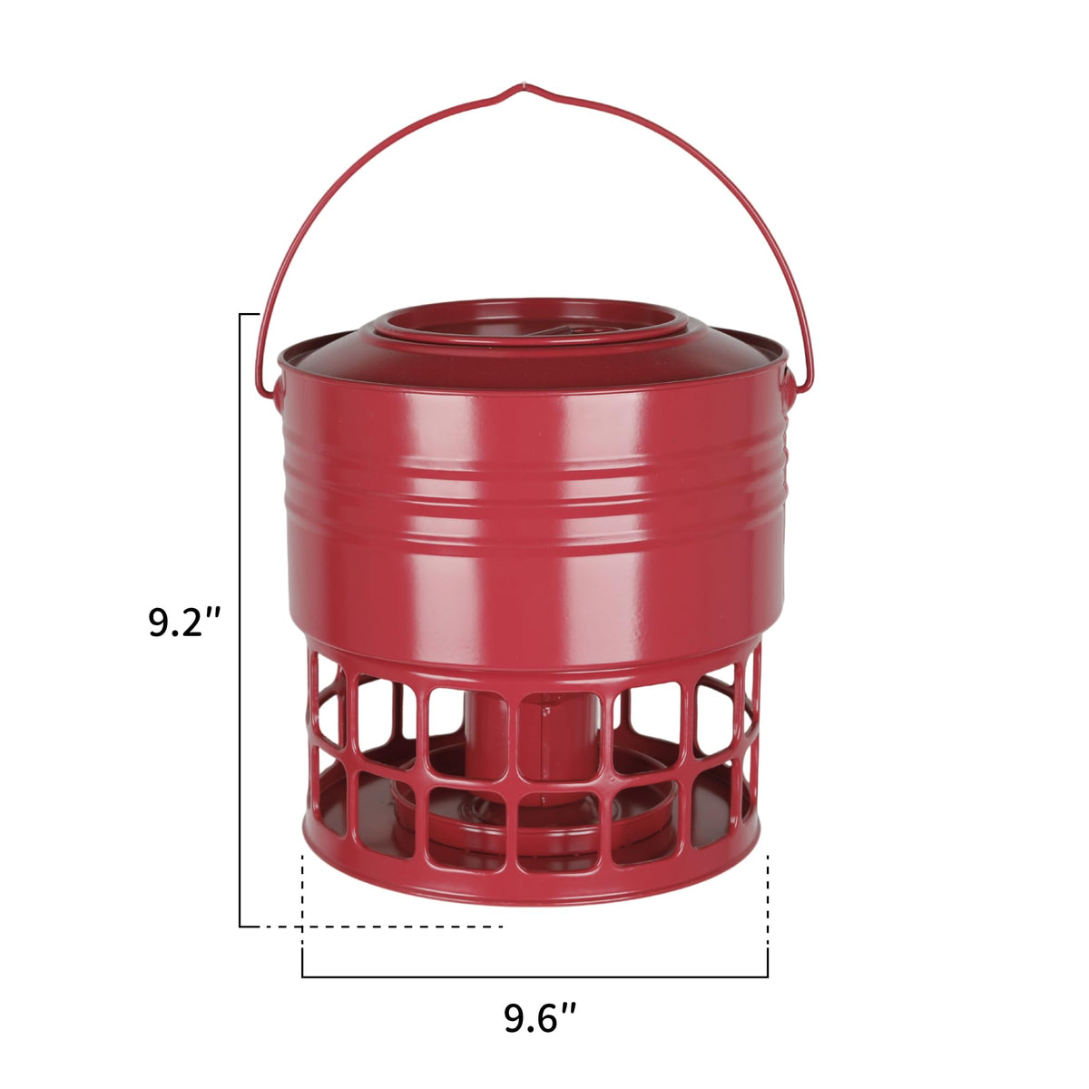 KOL Large Bird Feeder attracts diverse birds with spacious design