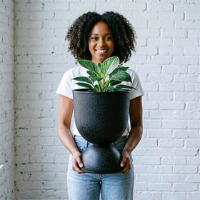 KOL planters large outdoor planters resist sun and rain