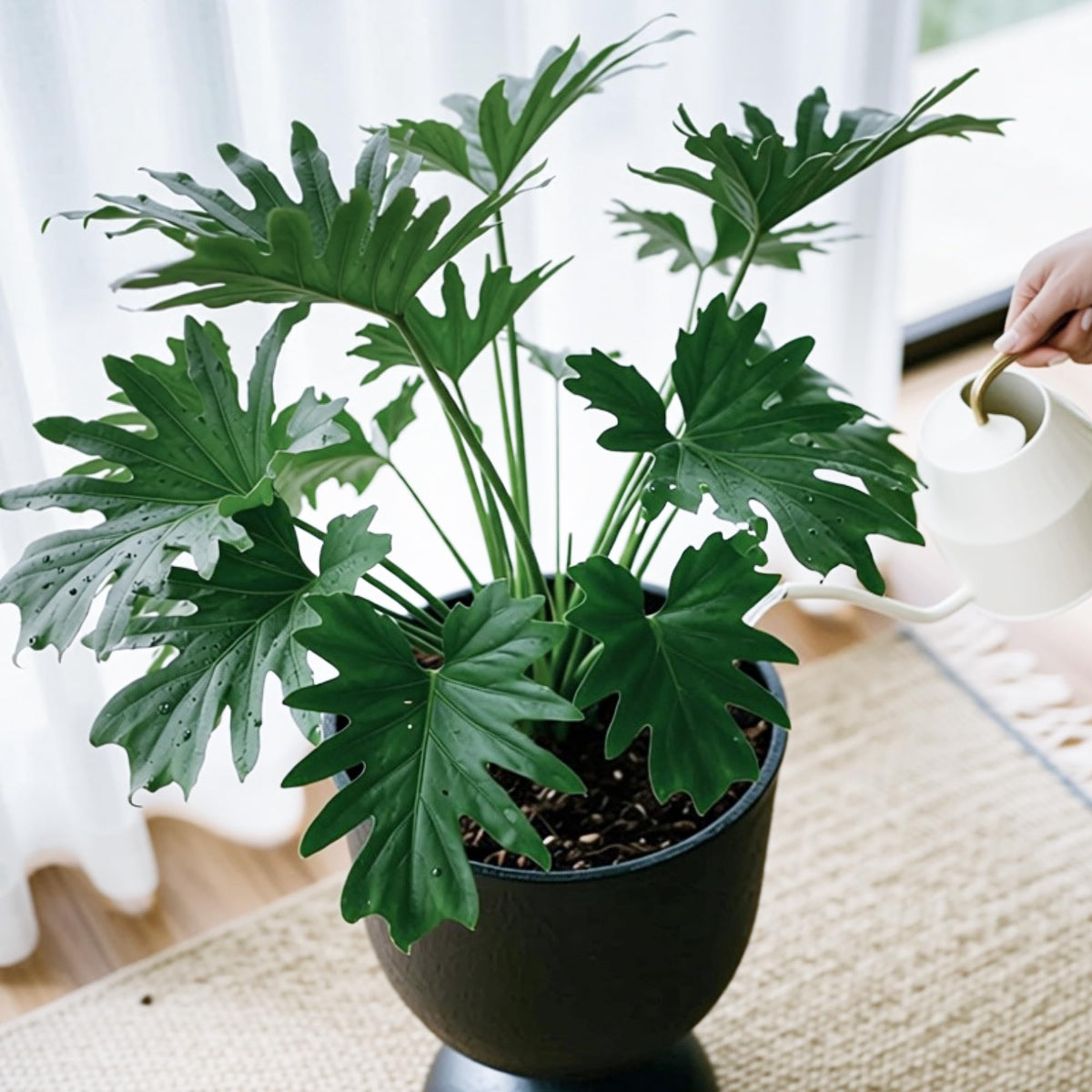 KOL planters lightweight tall pots are easy to move