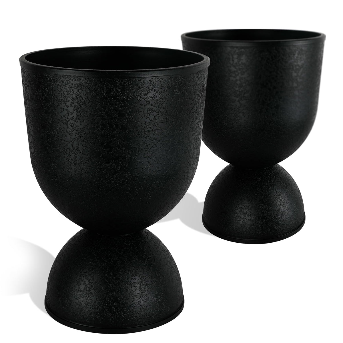 KOL Planters tall urn pedestal indoor, ideal for entryways and greenery.
