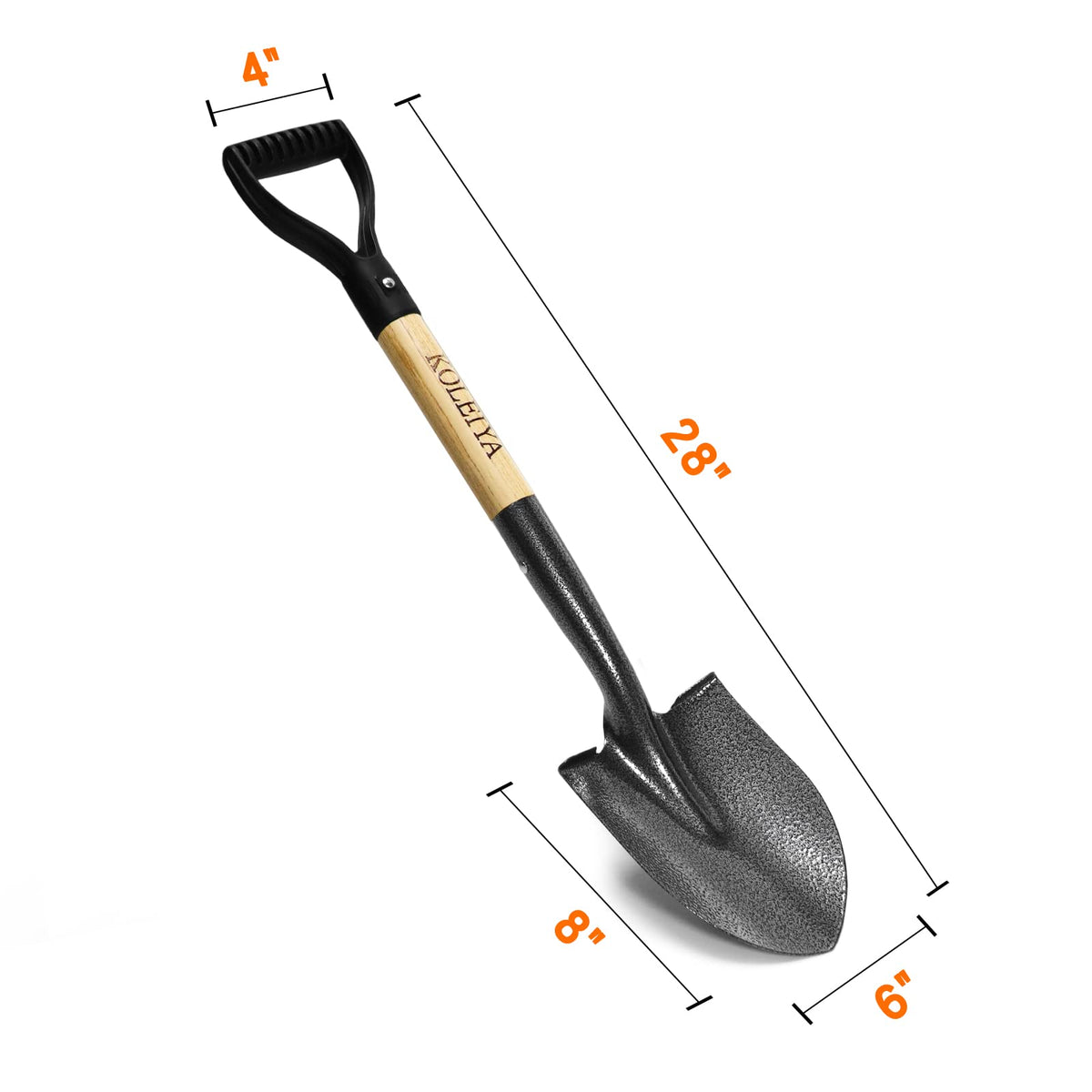 KOLEIYA ergonomic D-handle enhances grip and control.