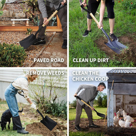 KOLEIYA gardening shovel ideal for edging beds and light soil work.