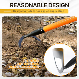 KOLEIYA heavy duty hoe head with anti rust coating for lasting durability