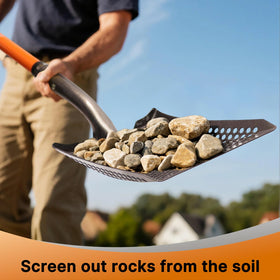 KOLEIYA ergonomic orange handle provides comfortable grip during extended use.