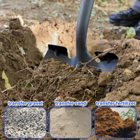 KOLEIYA shovel anti-slip sleeves ensure a secure grip during long tasks