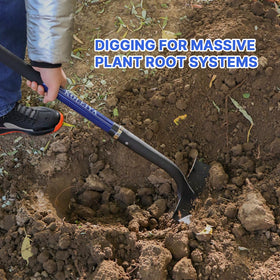 KOLEIYA shovel transfers soil and compost with minimal effort