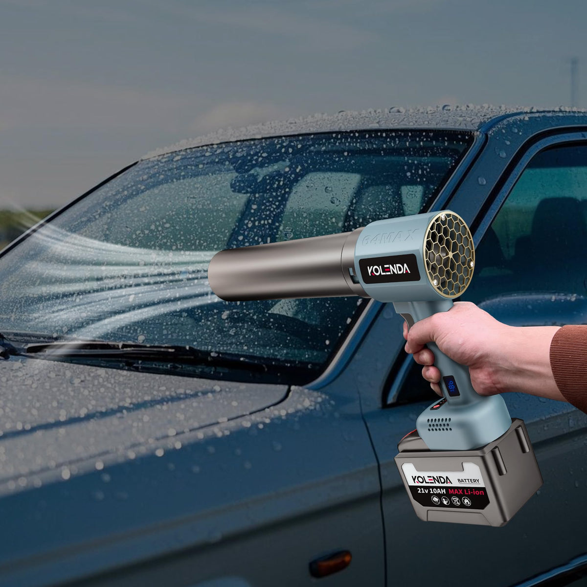 KOLENDA car, patio, and workshop use with multi-task versatility.