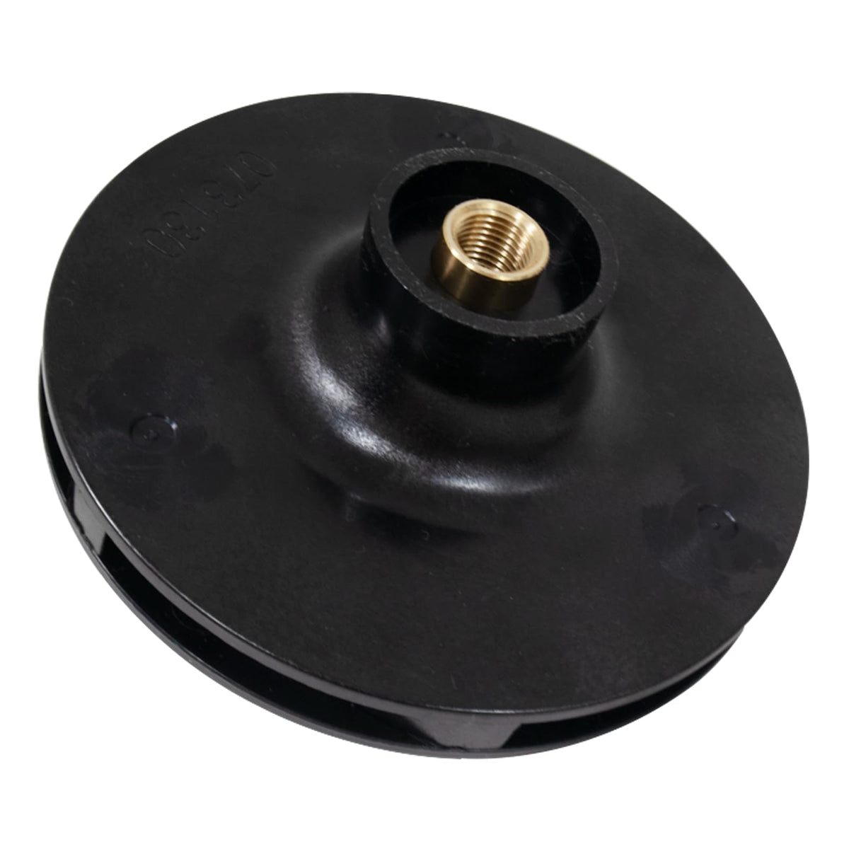 KOLEOLL 073130 pump impeller front view shows efficiency and reliability for 2 HP pumps.