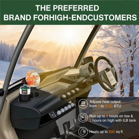 KOMAN carrying handle enables easy transport between car and campsite.