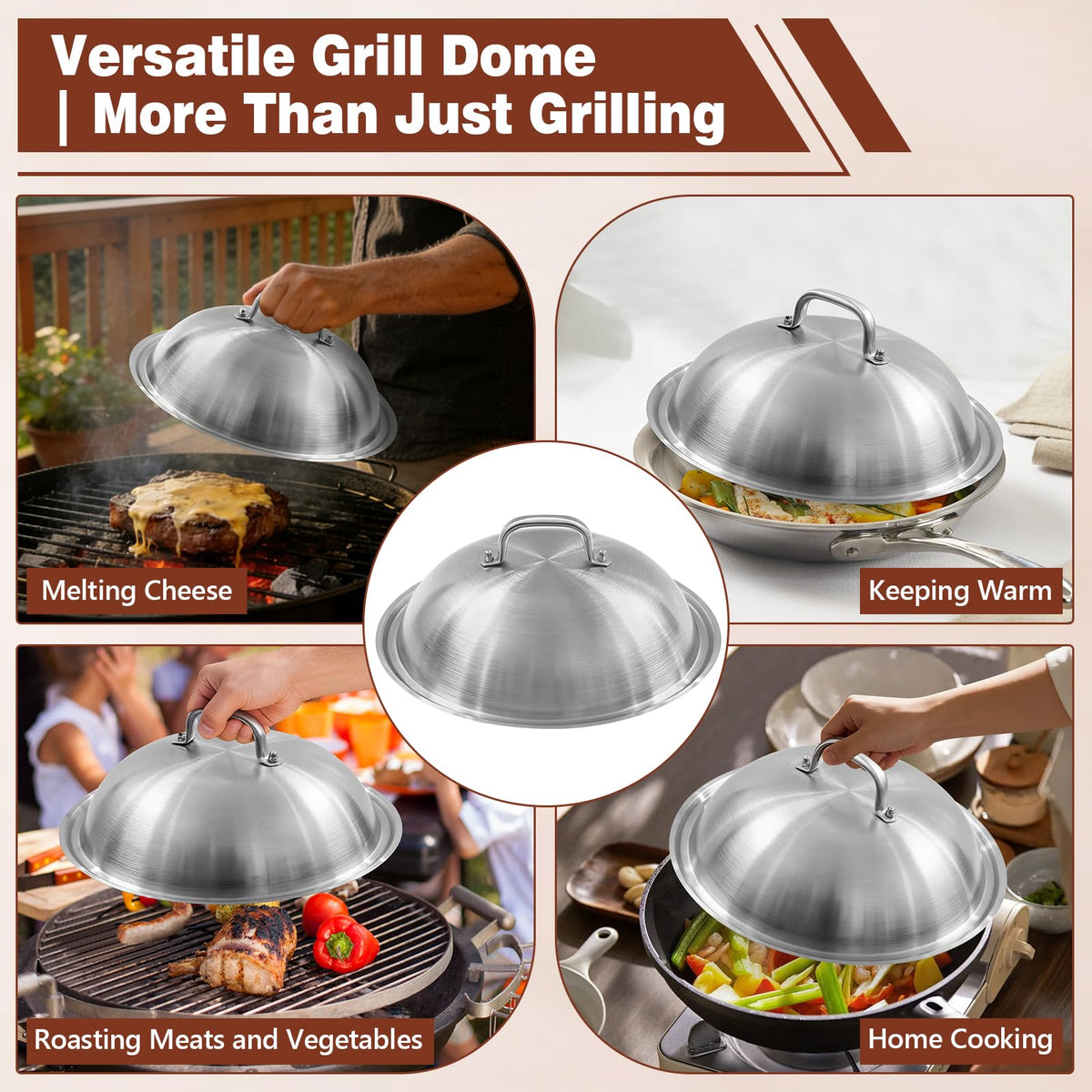 Komokeru ergonomic handle offers a comfortable grip.