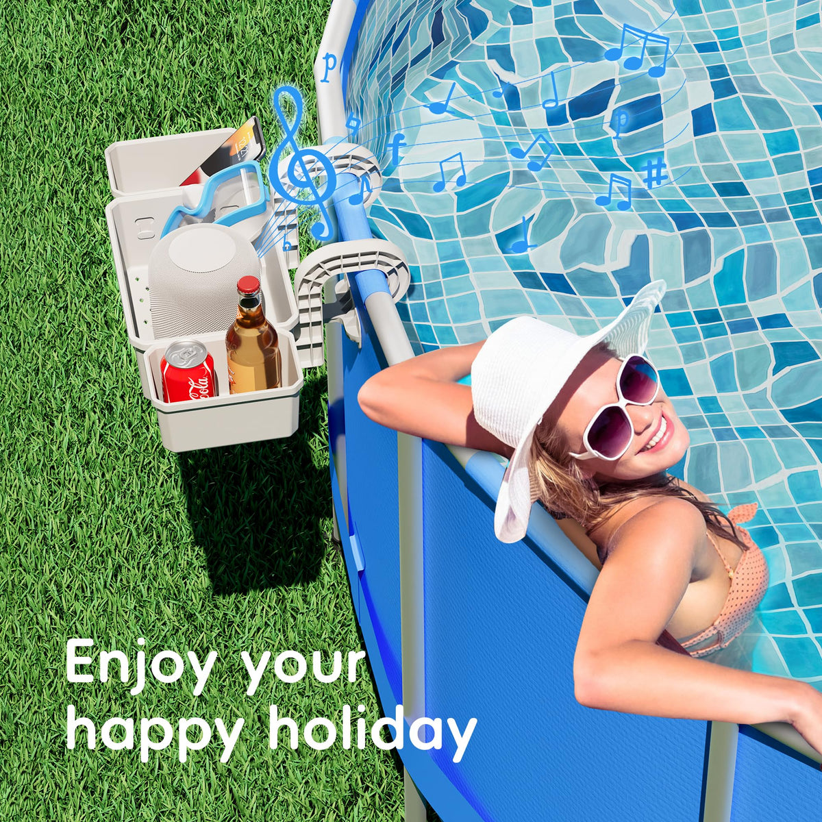 Kompoll easy-clean design helps keep the basket looking new after splashes.