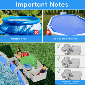 Kompoll thickened-plastic basket provides robust stability.