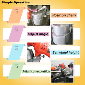 KonKell heavy-duty construction resists wear in tough conditions