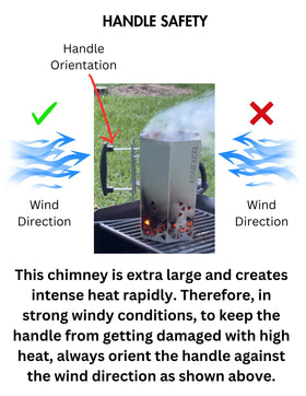 Konexcel versatile use indoors or outdoors for grills and fireplaces.