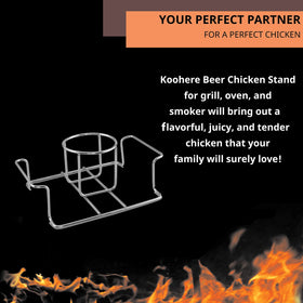 Koohere stainless steel design is dishwasher-safe for quick cleanup.
