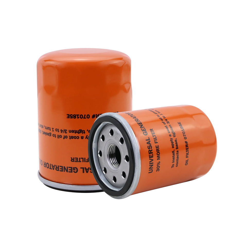 KOONDHEEND 070185ES orange 90mm oil filter for Generac Guardian units, enhances filtration