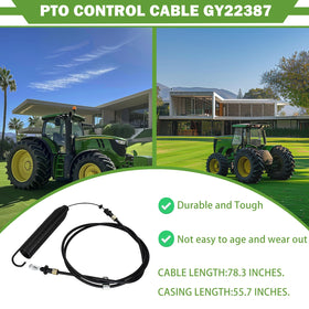 KOONDHEEND connector close-up illustrates secure mounting and quick hook-up for tractors.