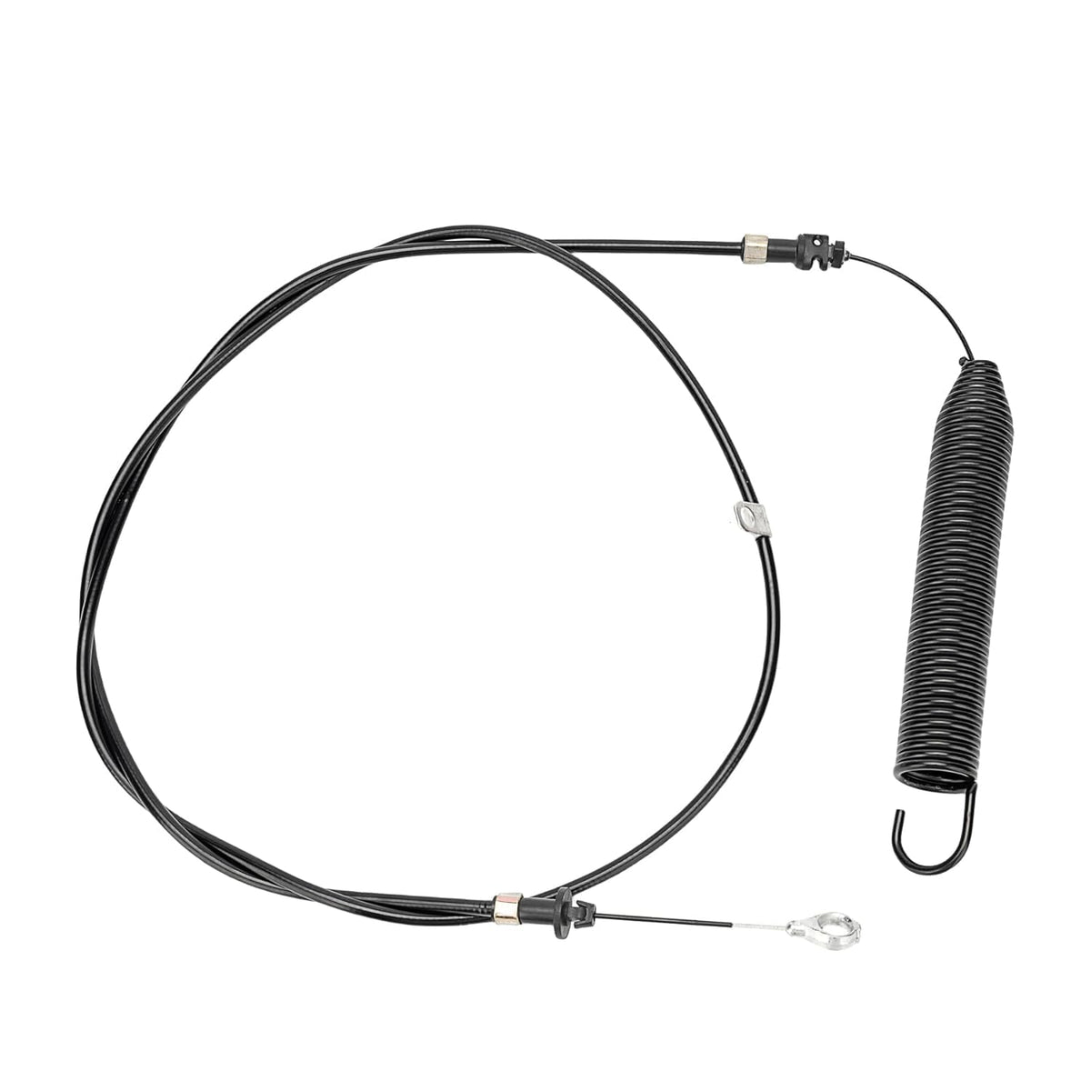 KOONDHEEND PTO control cable gy22387 showing compatibility with John Deere tractors for smooth power control.