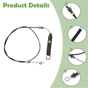 KOONDHEEND warranty-eligible PTO cable with 1-year replacement support.