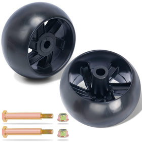 KOOTANS deck wheels 2-pack ready for quick replacement and smoother mowing.