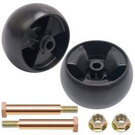 KOOTANS deck wheels 2-pack ready for easy installation and smooth operation
