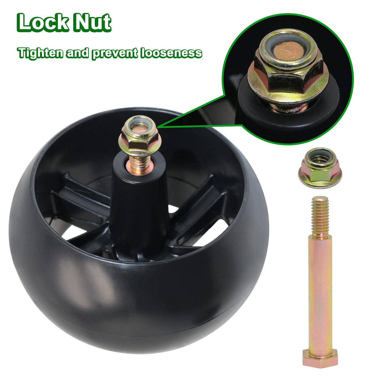 KOOTANS wheels roll smoothly over rough ground, minimizing deck scratches.