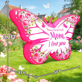 KOOY Mother's Day butterfly yard decor enhances curb appeal