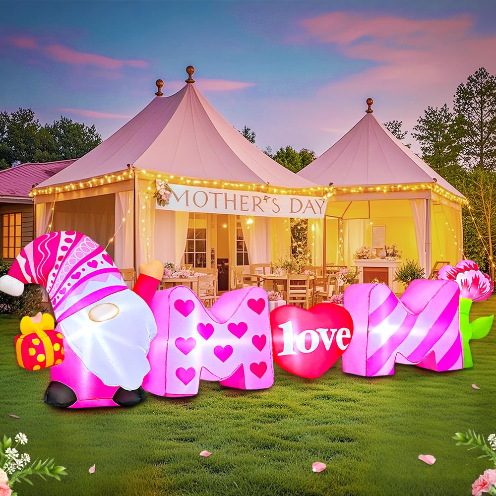 KOOY versatile yard decoration for Mothers Day and family celebrations.