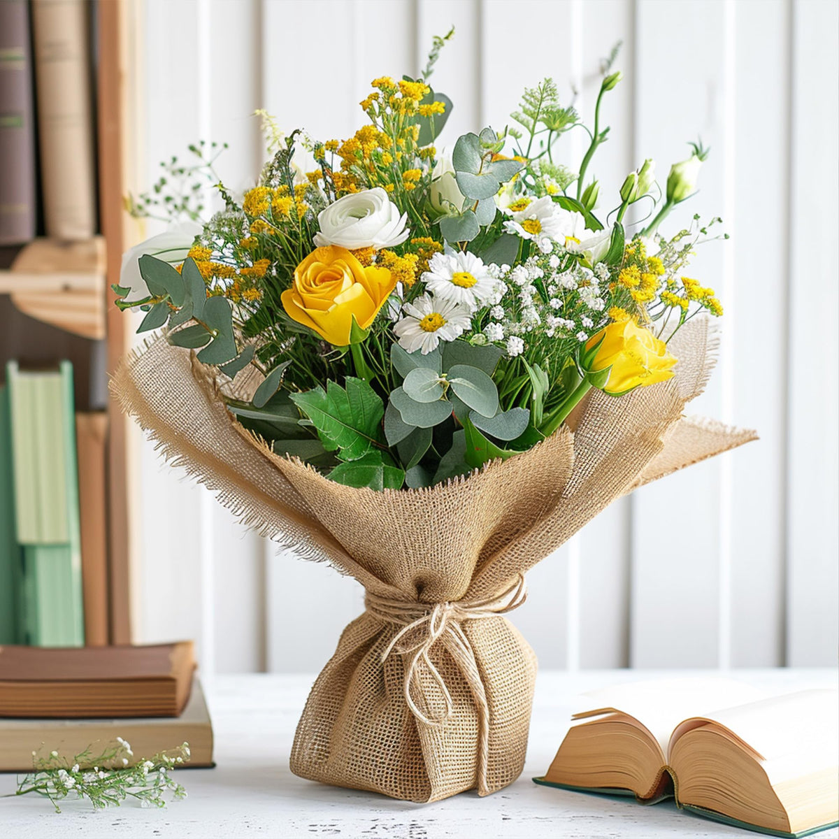 Koretech burlap roll is reusable and economical for gardening and crafts.