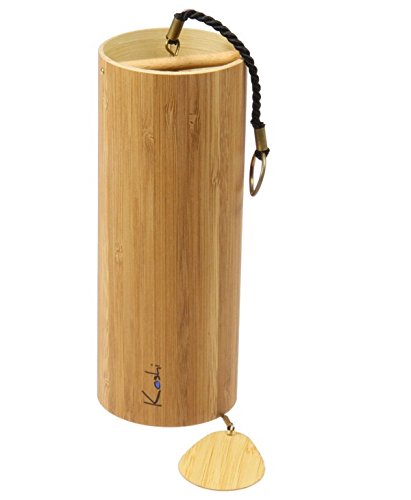 Koshi Chime Ignis hanging in a cozy room for a relaxing atmosphere.
