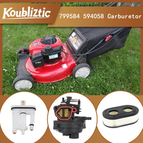 Koubliztic carburetor kit spark plug included to support reliable starts