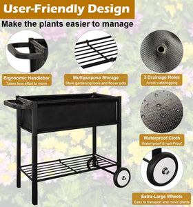 Koutemie planter with 38-1-2-inch footprint fits balconies