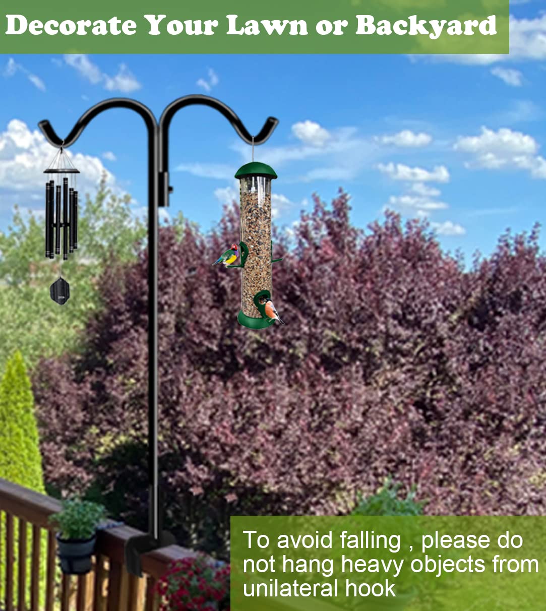 Koutemie hanging ideas on deck for bird feeders