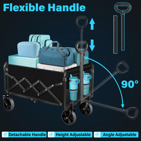 Kovryx collapsible wagon compact dimensions fit in small spaces