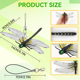 Kowgical dragonfly clip on hat, ideal outdoor accessory for trips