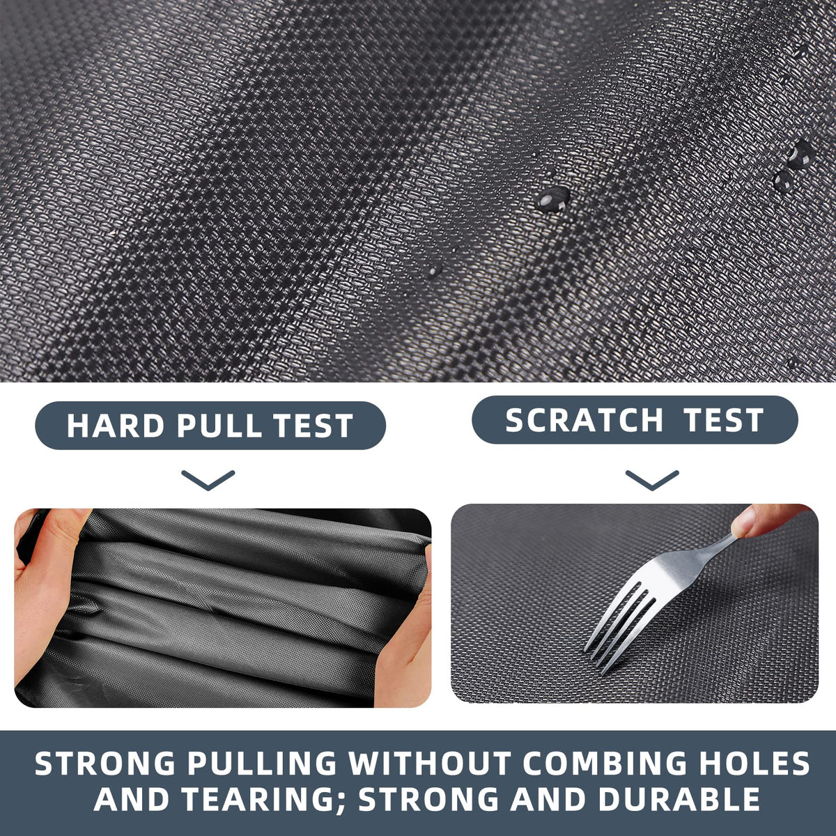 KPT BBQ Cover compatible with Weber, Char-Broil, Nexgrill, and Brinkmann.