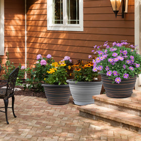 KPUVX three-color set elevates decor while providing ample planting space