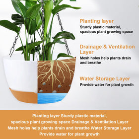 KPUVX ventilated bottom design promotes airflow and drainage for healthy roots.
