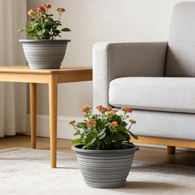 KPUVX 12-inch planter on window sill setup for greenery indoors.