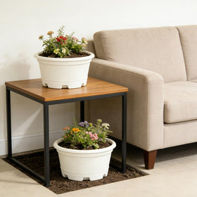 KPUVX lightweight planter with reinforced edges, easy relocation.