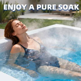Kriooxluue bottle-in-spa environment showing flexible maintenance routine.