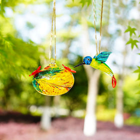 KRISININE glass craftsmanship adds artisanal charm to patios and balconies.