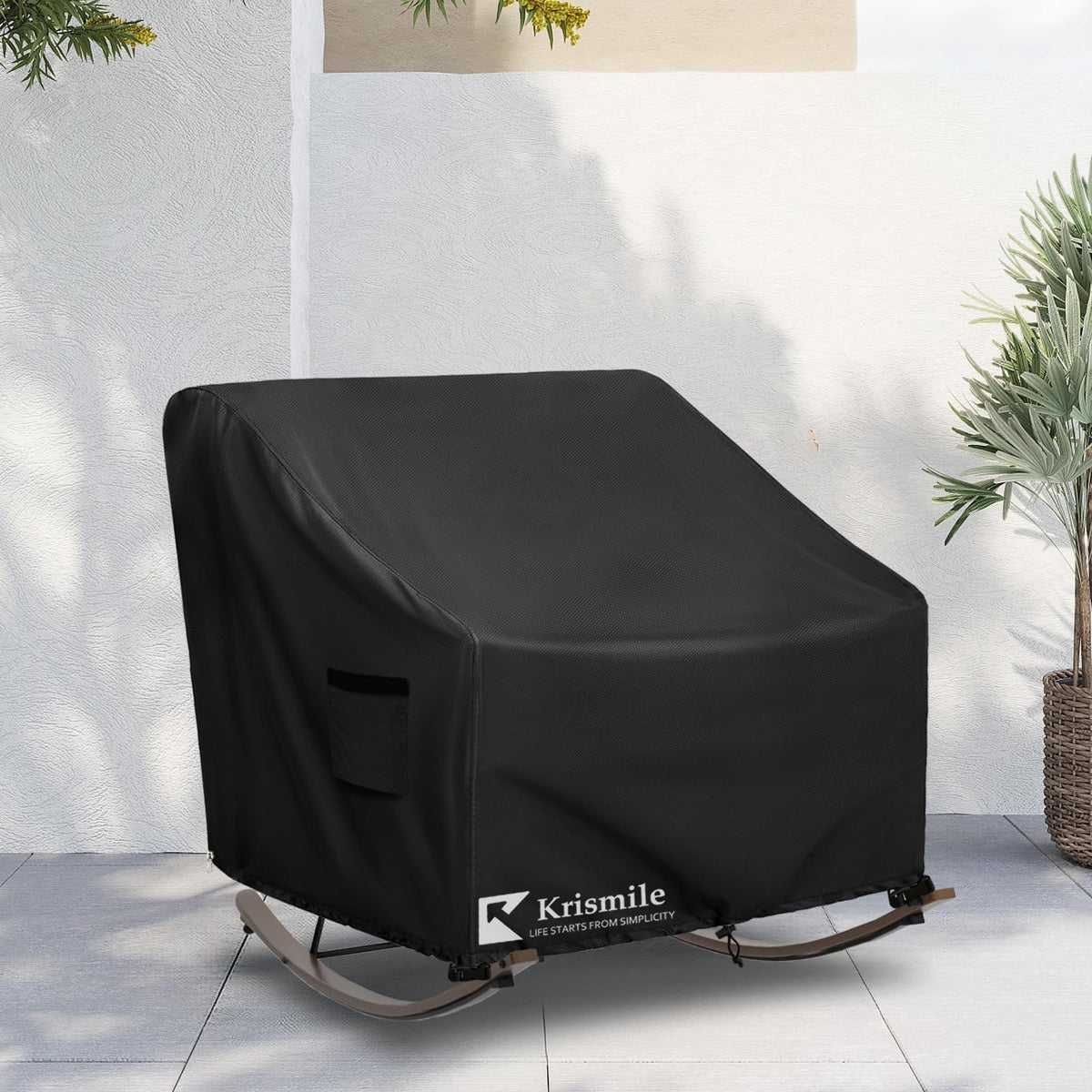Krismile cover is easy to clean with a simple hose-down after use.