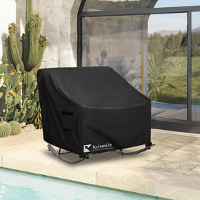 Krismile cover includes two handles for quick fitting and removal.