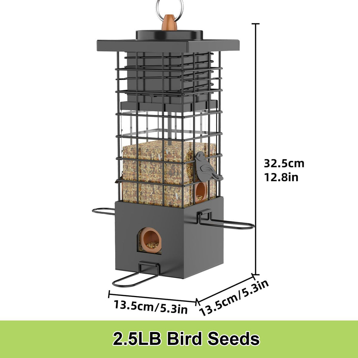 KRUOO detachable seed tray for quick and hygienic cleaning.