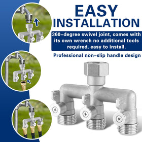 Kruuvax 1.1 inch valve spacing reduces interference with hoses.