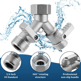 Kruuvax 3/4-inch universal connection fits taps and hoses